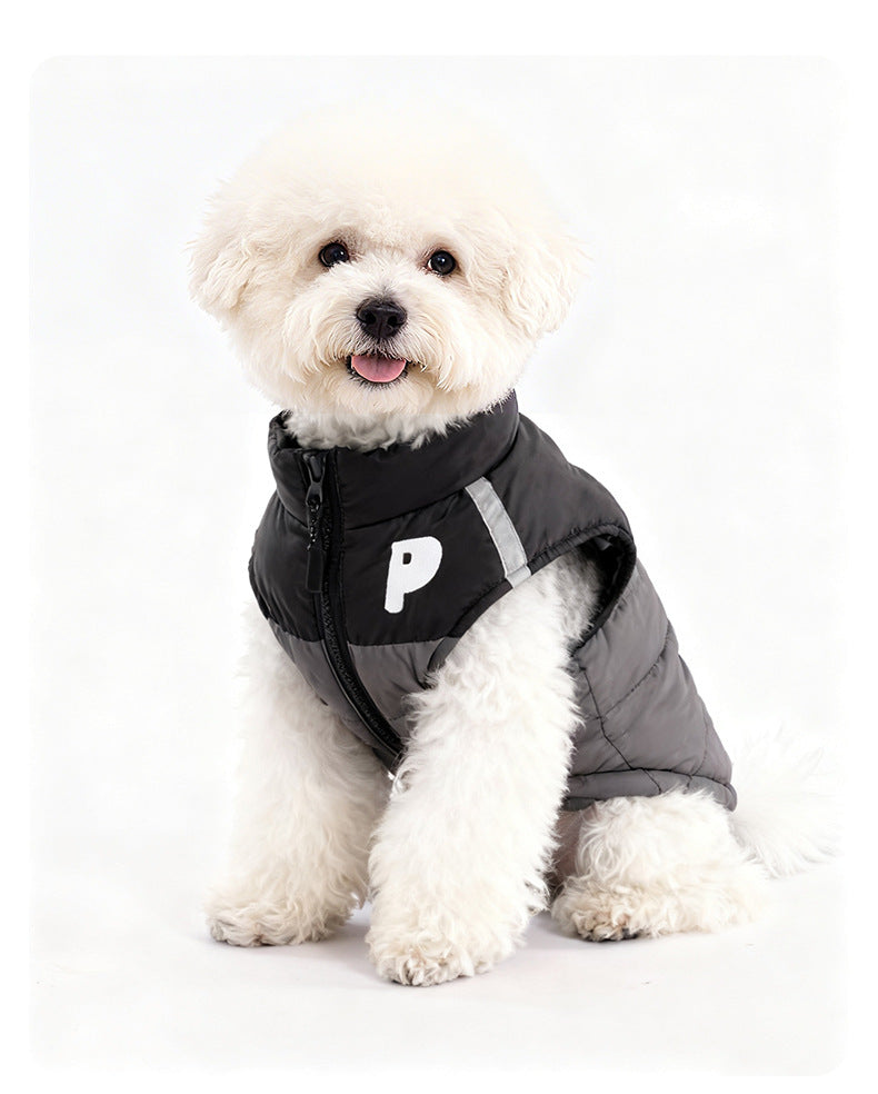 Winter Dog Vest – Warm Down Jacket for Small to Large Dogs