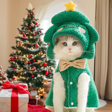 Christmas Pet Cloak – Cute Cartoon Cat Costume & Funny Dog Outfit