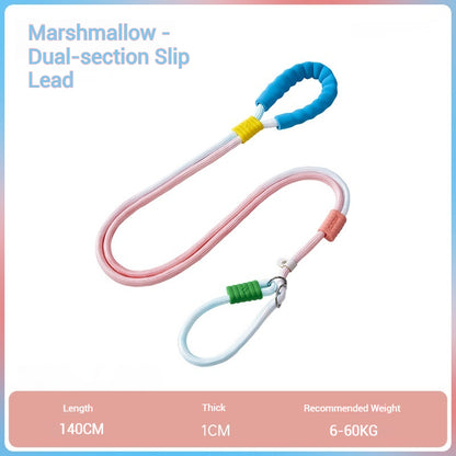 Dog Slip Lead – Strong No-Pull Rope Leash for Small & Medium Dogs