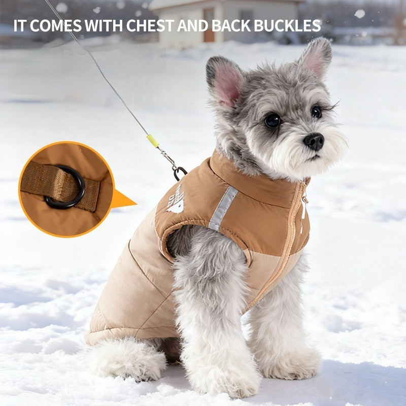 Winter Dog Vest – Warm Down Jacket for Small to Large Dogs