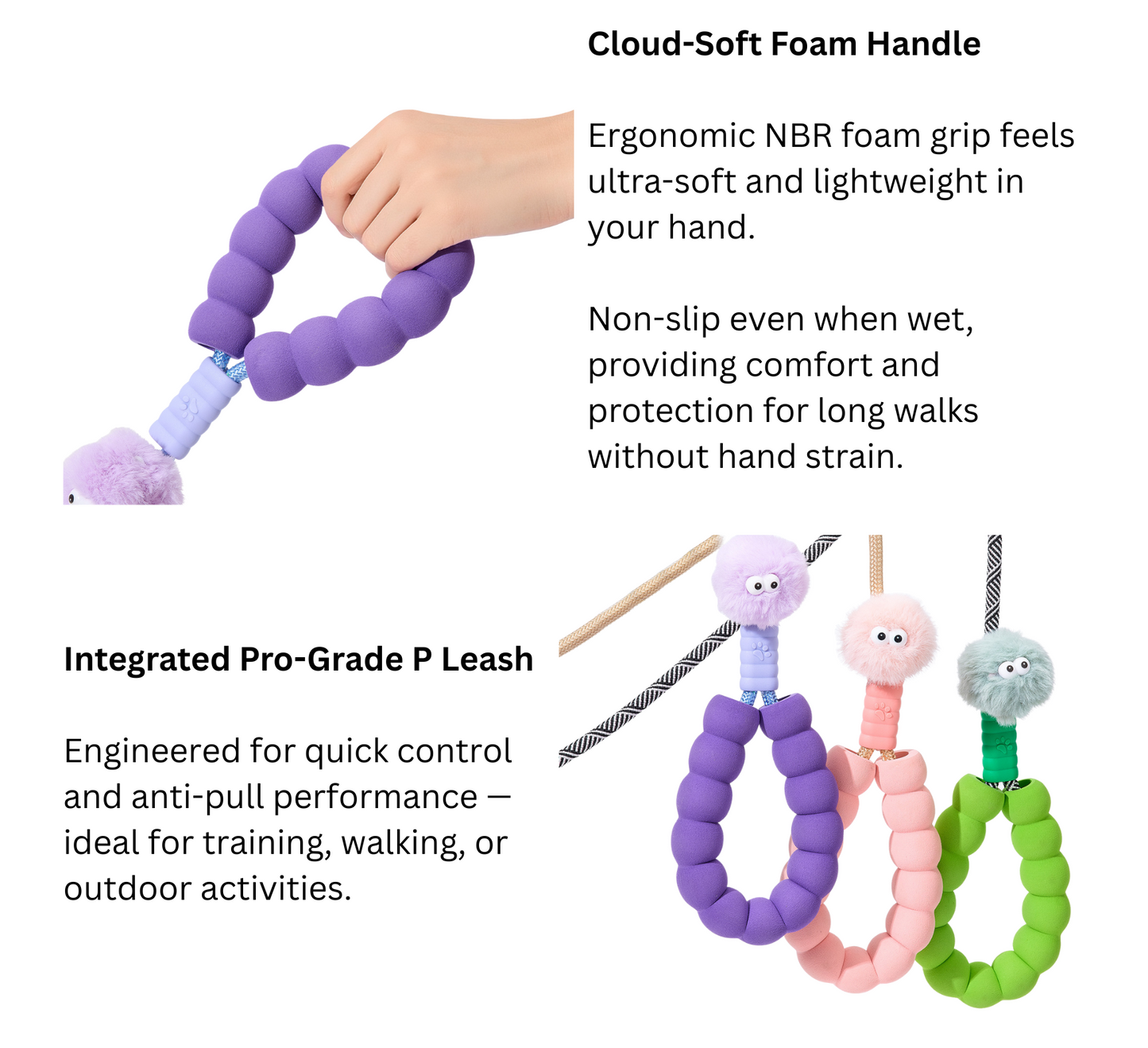 Dog Slip Lead – Strong No-Pull Rope Leash for Small & Medium Dogs