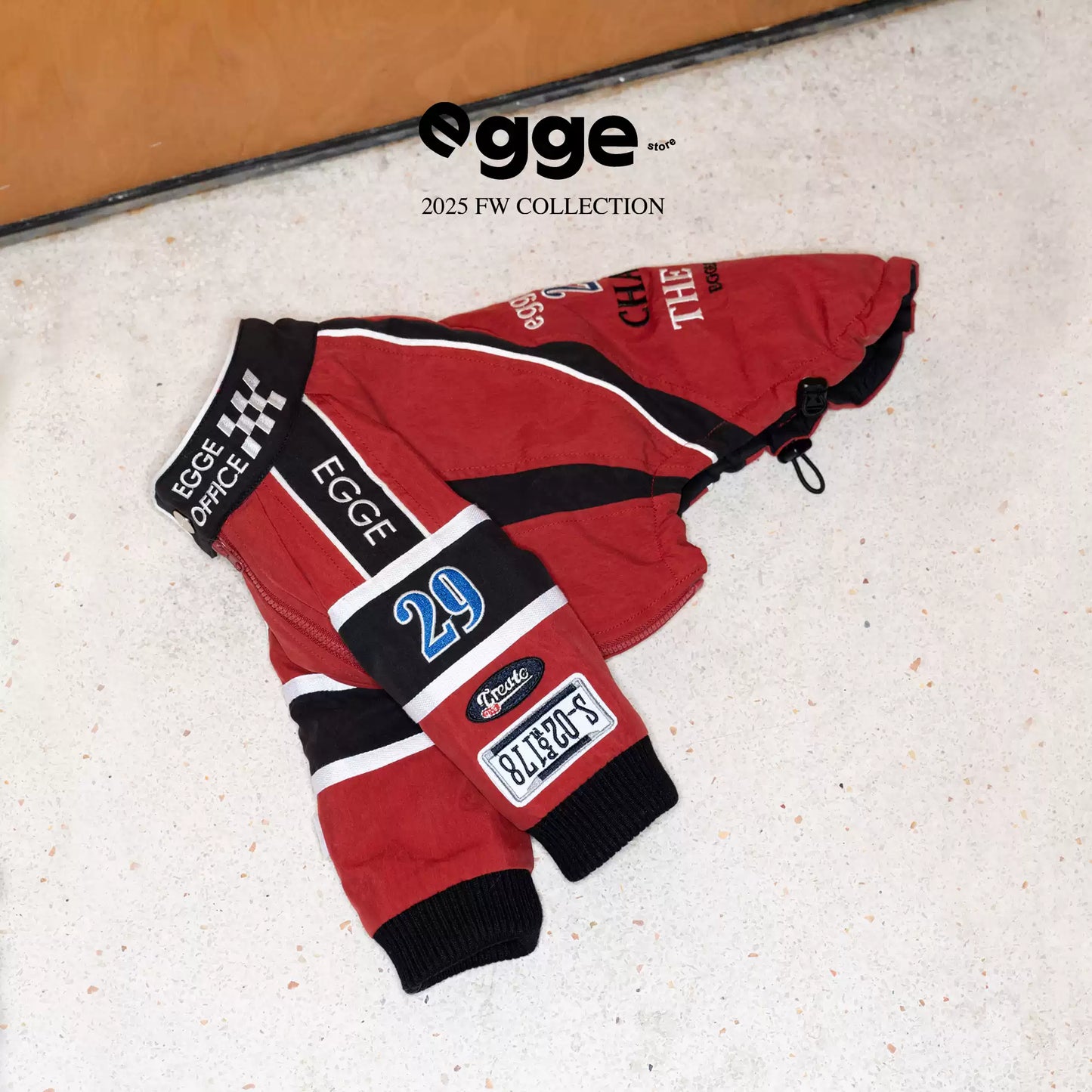 Retro Racing Four-Leg Jacket