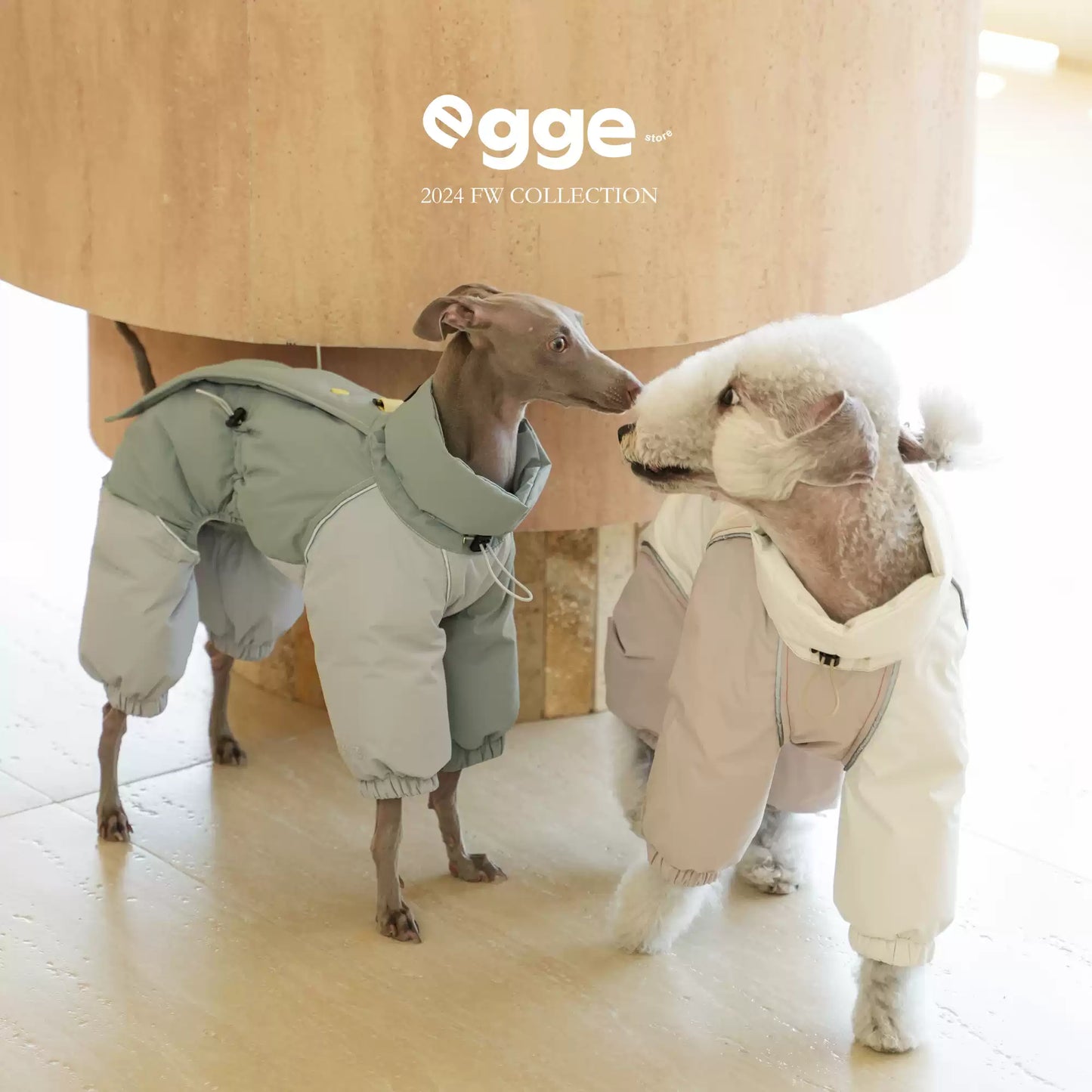 Four-Leg Duck Down Puffer