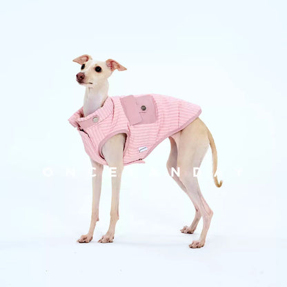 Colorblock Padded Vest – Minimal Winter Style