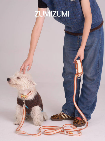 Multi-Way Weave Dog Leash – Crossbody & Waist Wear