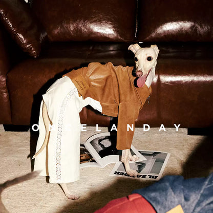 Suede-Style Denim Jacket