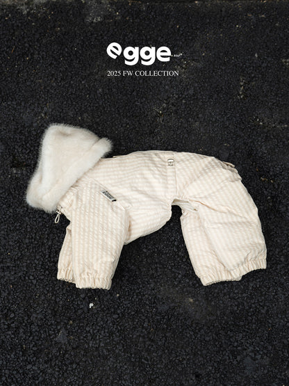 Mink-Trim Down Puffer