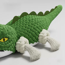 Crocodile Plush Dog Toy
