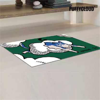 Diatomite Anti-Slip Bath Mat – Fast-Dry Bathroom Floor Rug