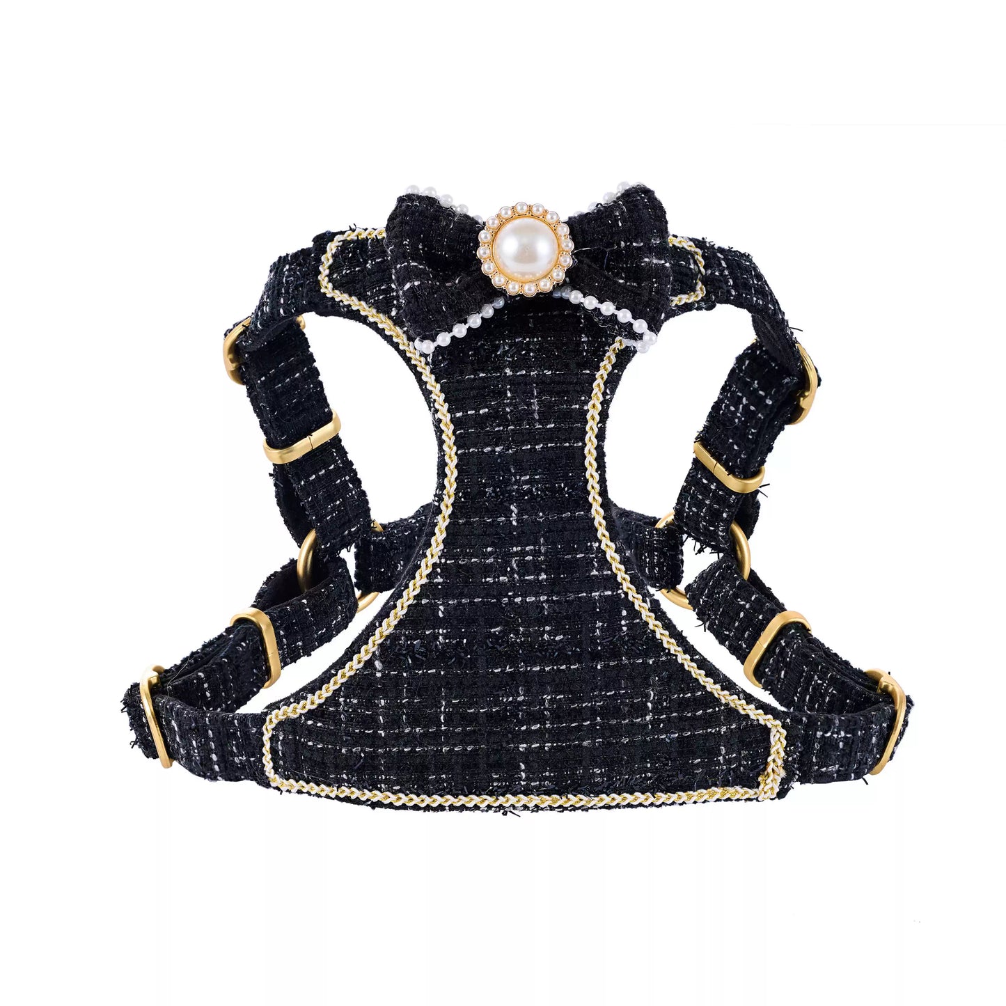 Luxury-Style Harness Set – Small Dog Vest & Leash