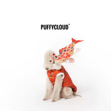 Chinese New Year Padded Pet Vest – Warm Holiday Wear