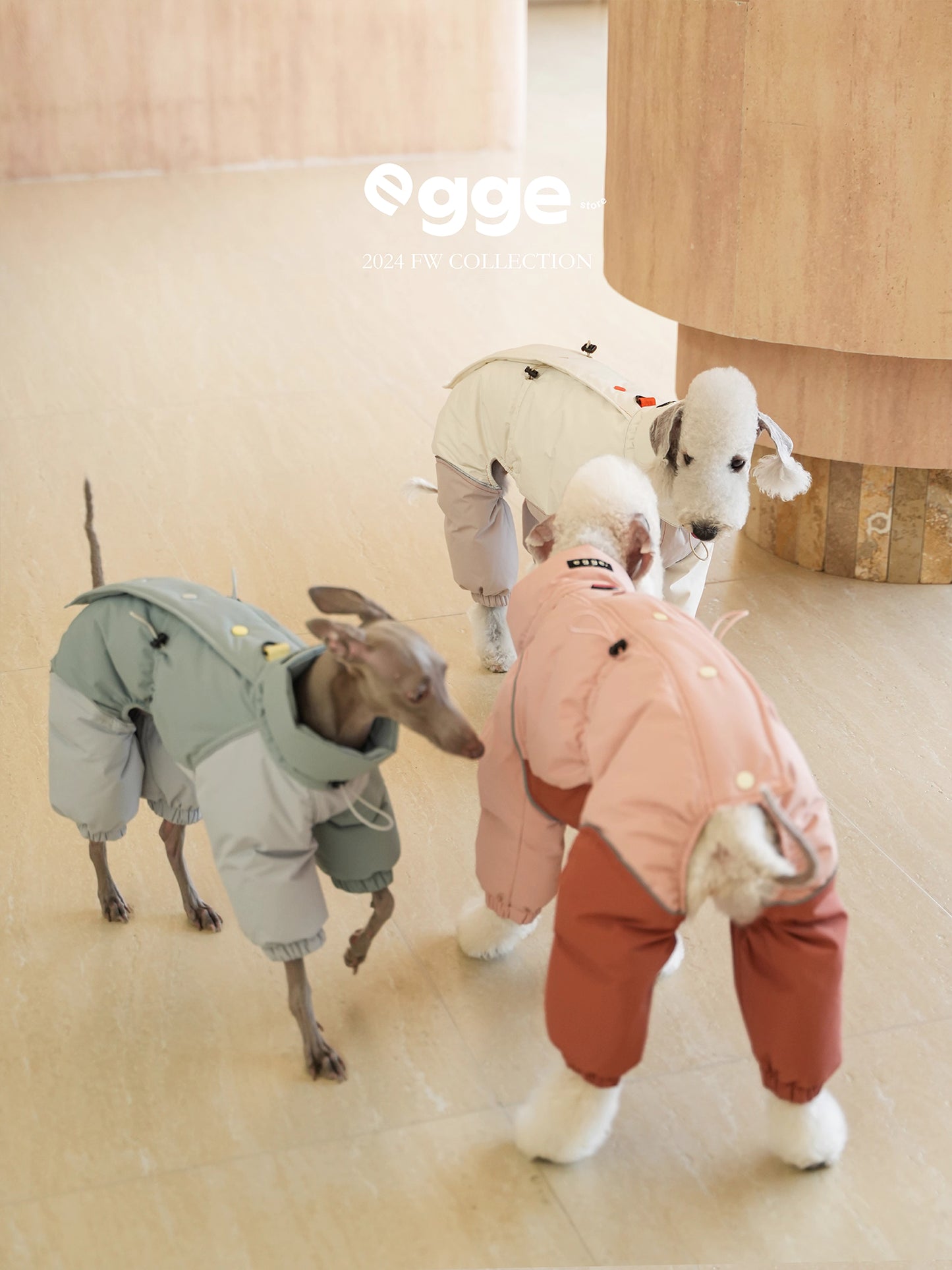 Four-Leg Duck Down Puffer