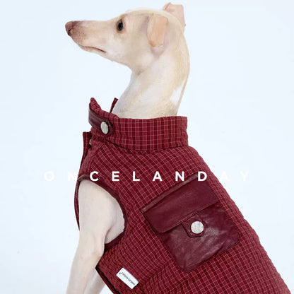 Colorblock Padded Vest – Minimal Winter Style