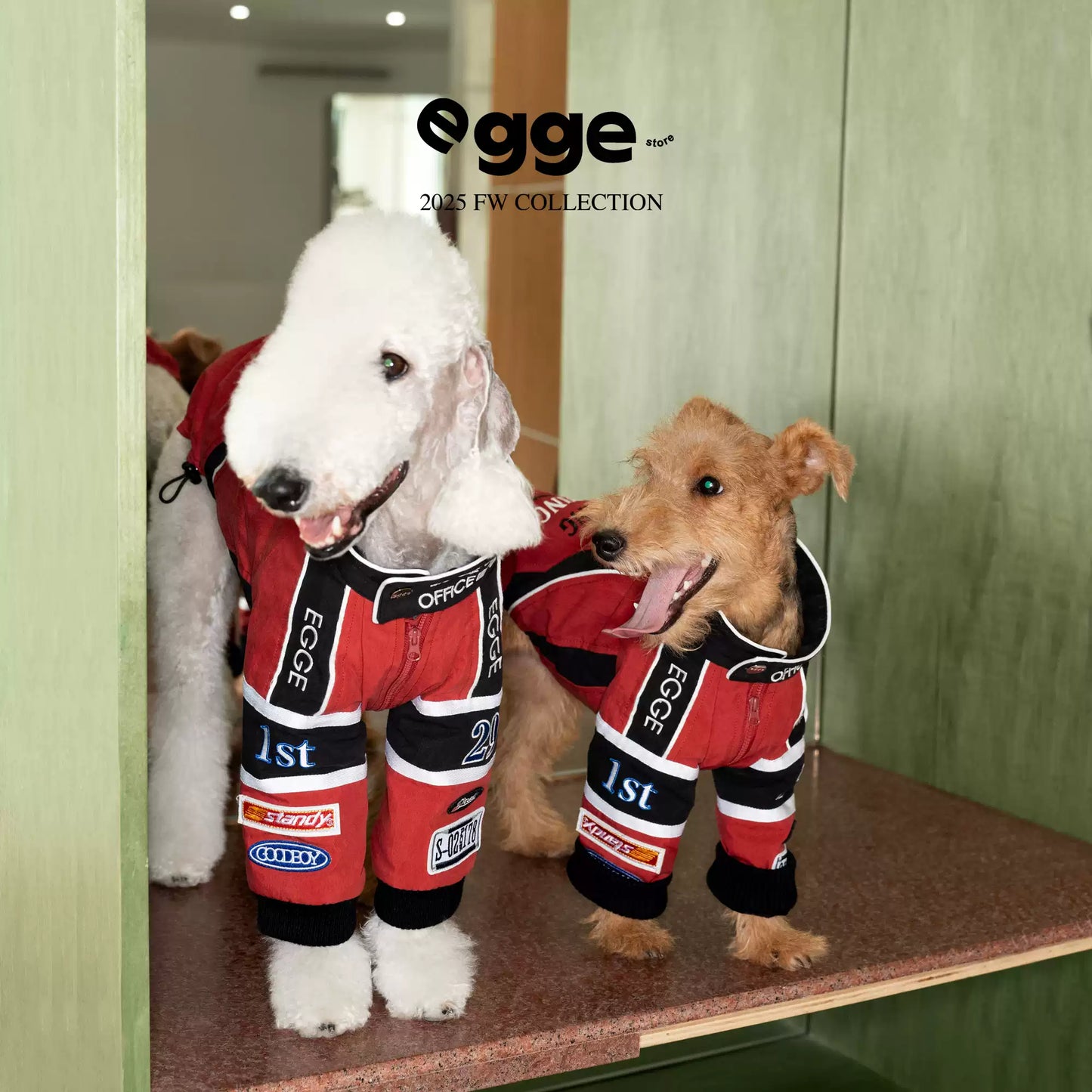 Retro Racing Four-Leg Jacket