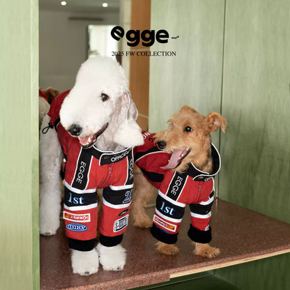 Retro Racing Four-Leg Jacket