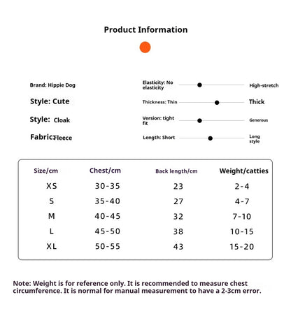 Christmas Pet Cloak – Cute Cartoon Cat Costume & Funny Dog Outfit