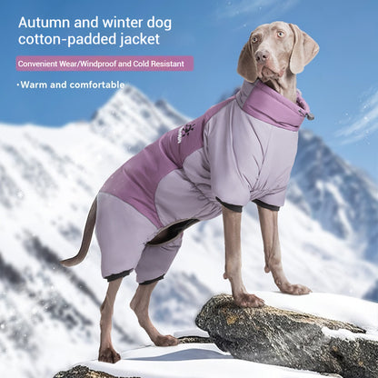 Reflective Dog Winter Jacket – Waterproof Warm Cotton Coat