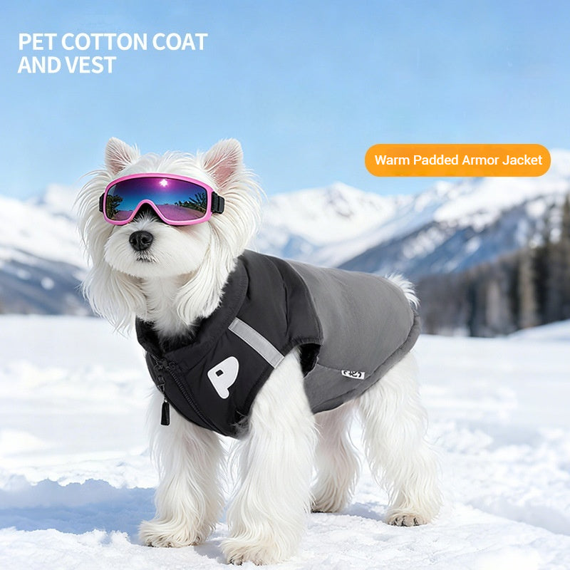 Winter Dog Vest – Warm Down Jacket for Small to Large Dogs